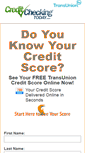 Mobile Screenshot of creditcheckingtoday.com